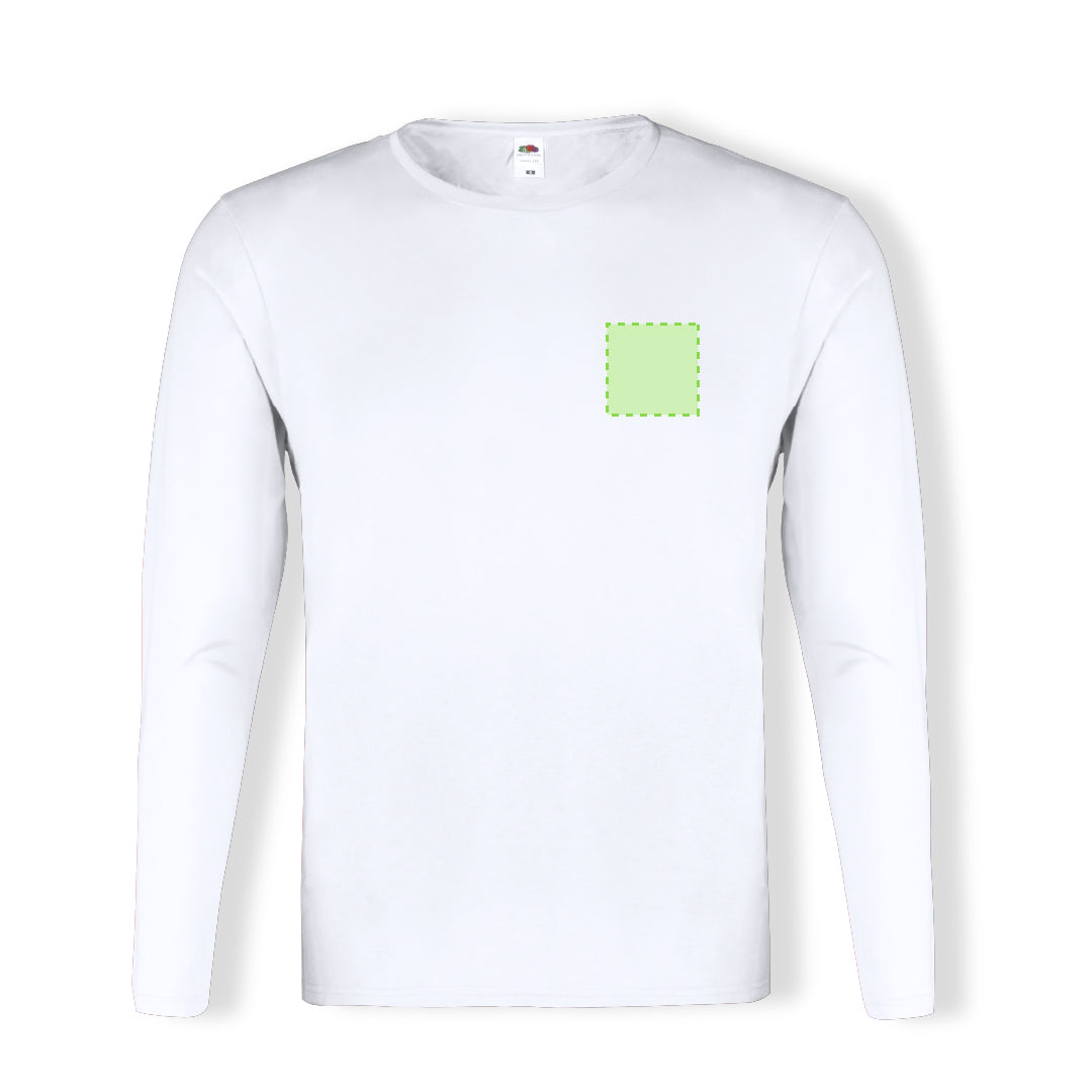 Camiseta Adulto Blanca Iconic Long Sleeve T