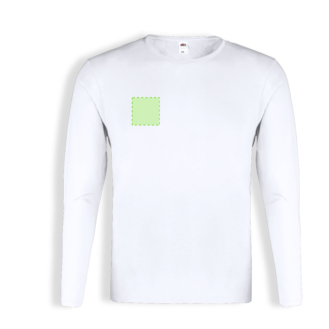 Camiseta Adulto Blanca Iconic Long Sleeve T