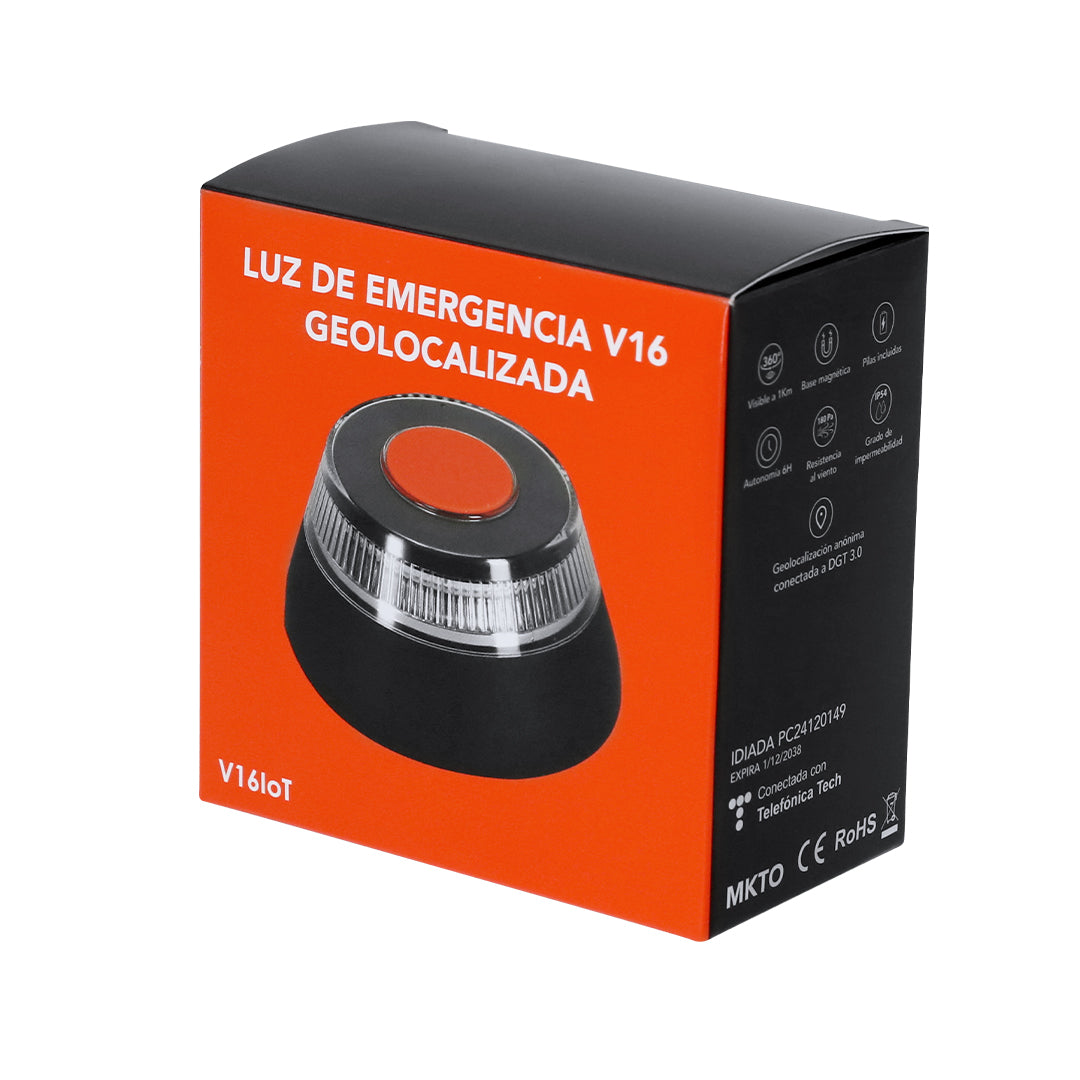 Luz Emergencia V16 Geolocalizada Kershaw