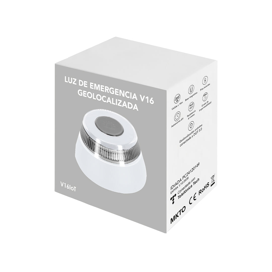 Luz Emergencia V16 Geolocalizada Kershaw