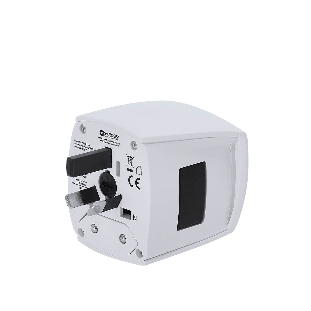 Adaptador Viaje Universal Skross MUV MICRO
