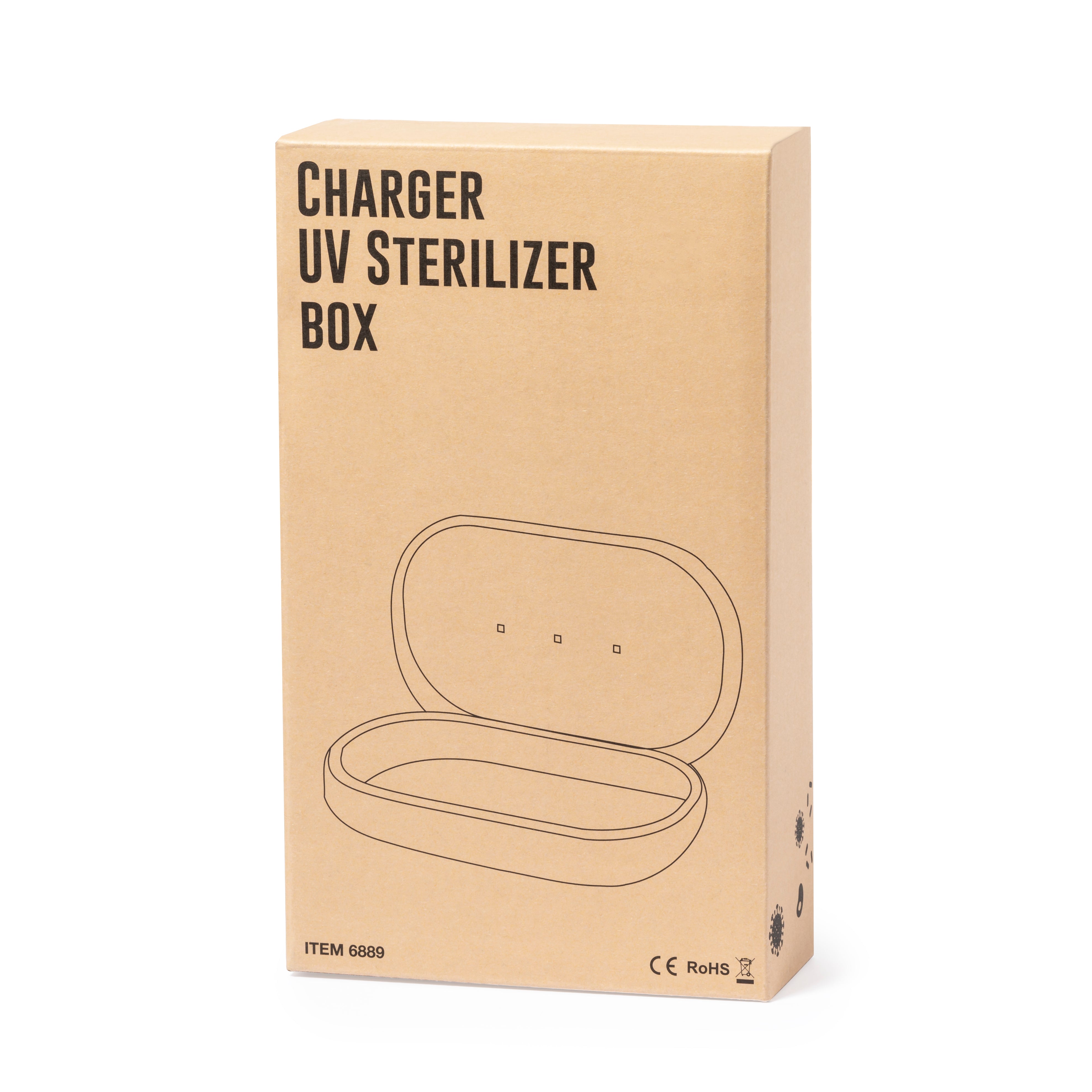 Caja Esterilizadora UV Cargador Strey
