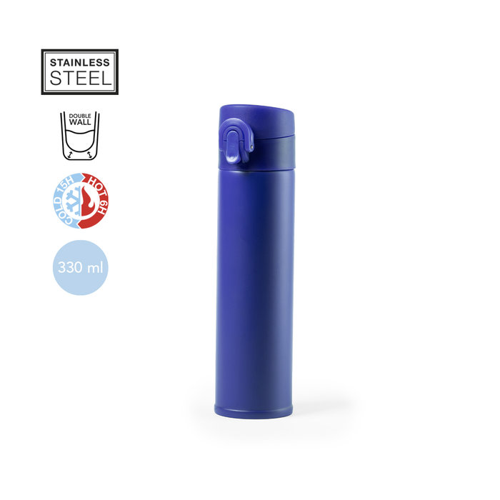 Vacuum Flask Poltax BLUE