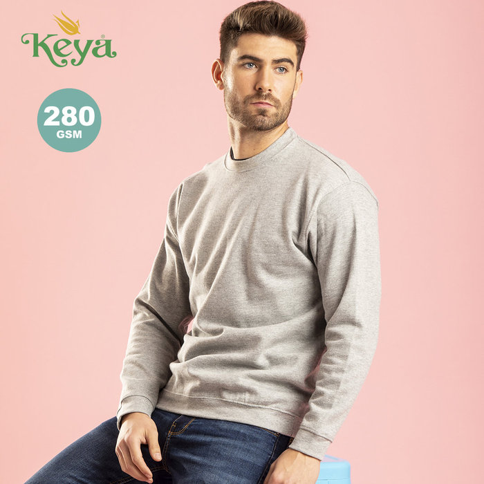 Adult Sweatshirt "keya" SWC280 YELLOW