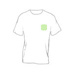 Adult White T-Shirt Hecom