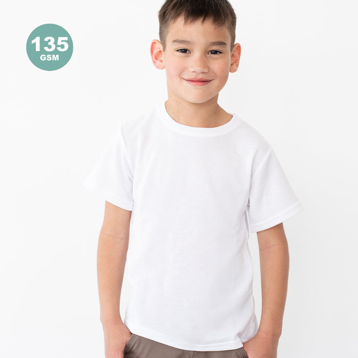 T-Shirt Enfant Blanc Hecom BLANC