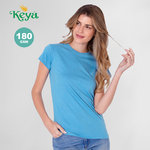 Women Colour T-Shirt "keya" WCS180 YELLOW