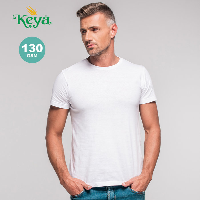 Adult White T-Shirt "keya" MC130 WHITE