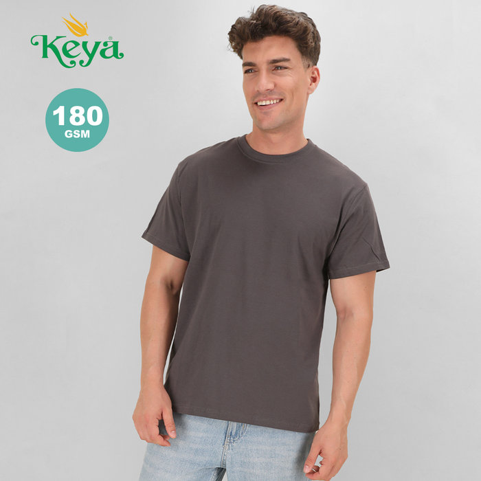 Camiseta Adulto Color "keya" MC180 AMARILLO