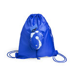 Foldable Drawstring Bag Kissa BLUE