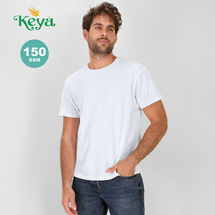 Camiseta Adulto Blanca "keya" MC150 BLANCO