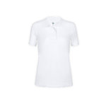 Women White Polo Shirt "keya" WPS180 WHITE