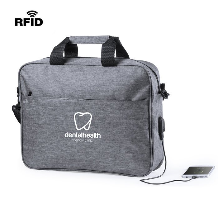 Document Bag Lenket GREY