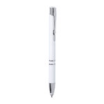 Antibacterial Stylus Touch Ball Pen Topen WHITE