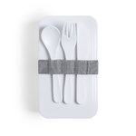 Antibacterial Lunch Box Fandex WHITE