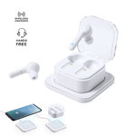Auriculares Cargador Benyer BLANCO