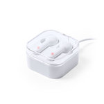 Auriculares Cargador Benyer BLANCO