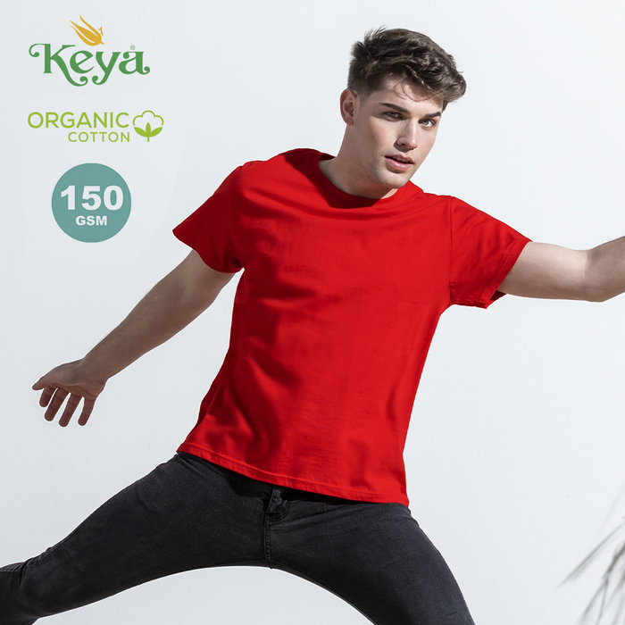 Camiseta Adulto "keya" Organic Color AZUL