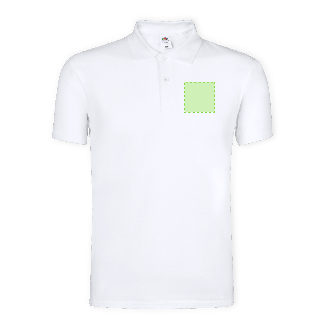 Adult White Polo Shirt Original