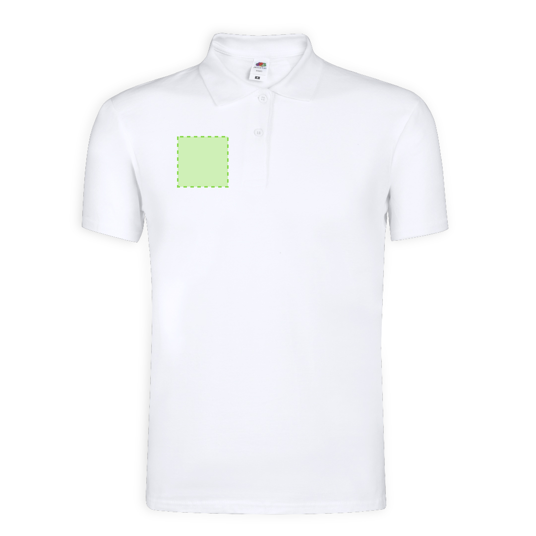 Adult White Polo Shirt Original