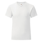 Camiseta Niña Blanca Iconic BLANCO