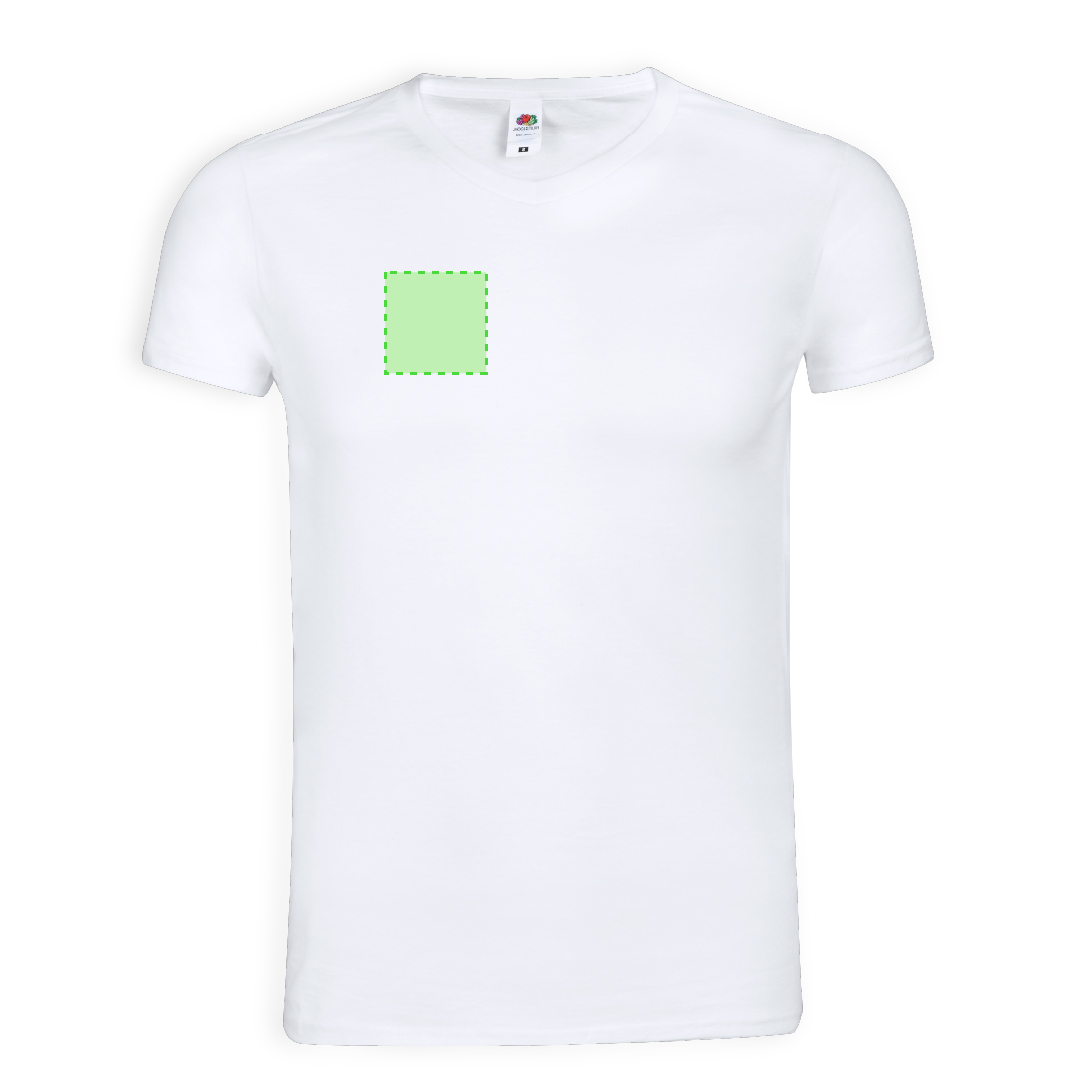 Camiseta Adulto Blanca Iconic V-Neck