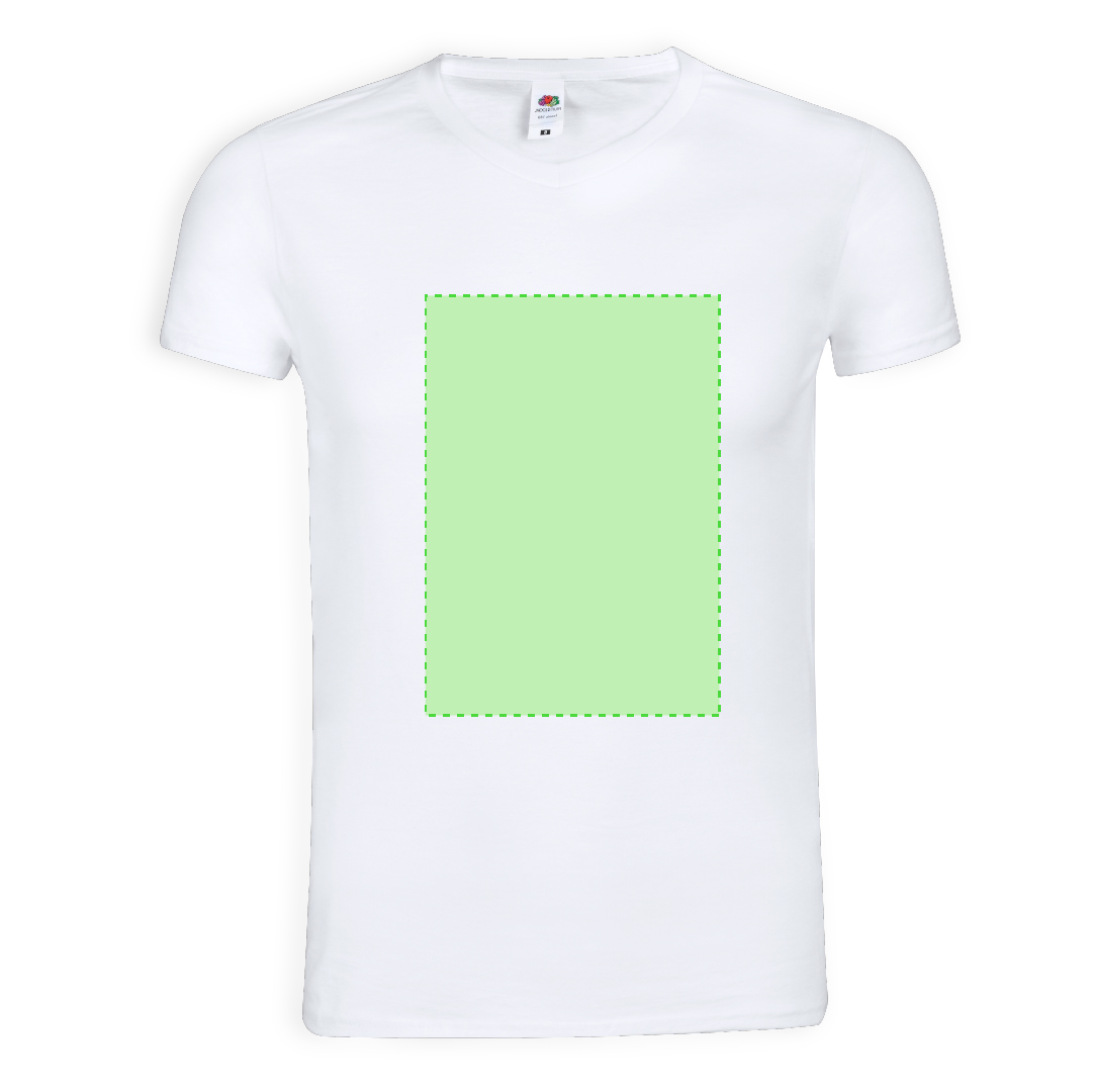 Camiseta Adulto Blanca Iconic V-Neck