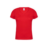 Camiseta Mujer Color Iconic V-Neck FUCSIA