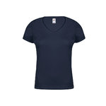 Camiseta Mujer Color Iconic V-Neck FUCSIA