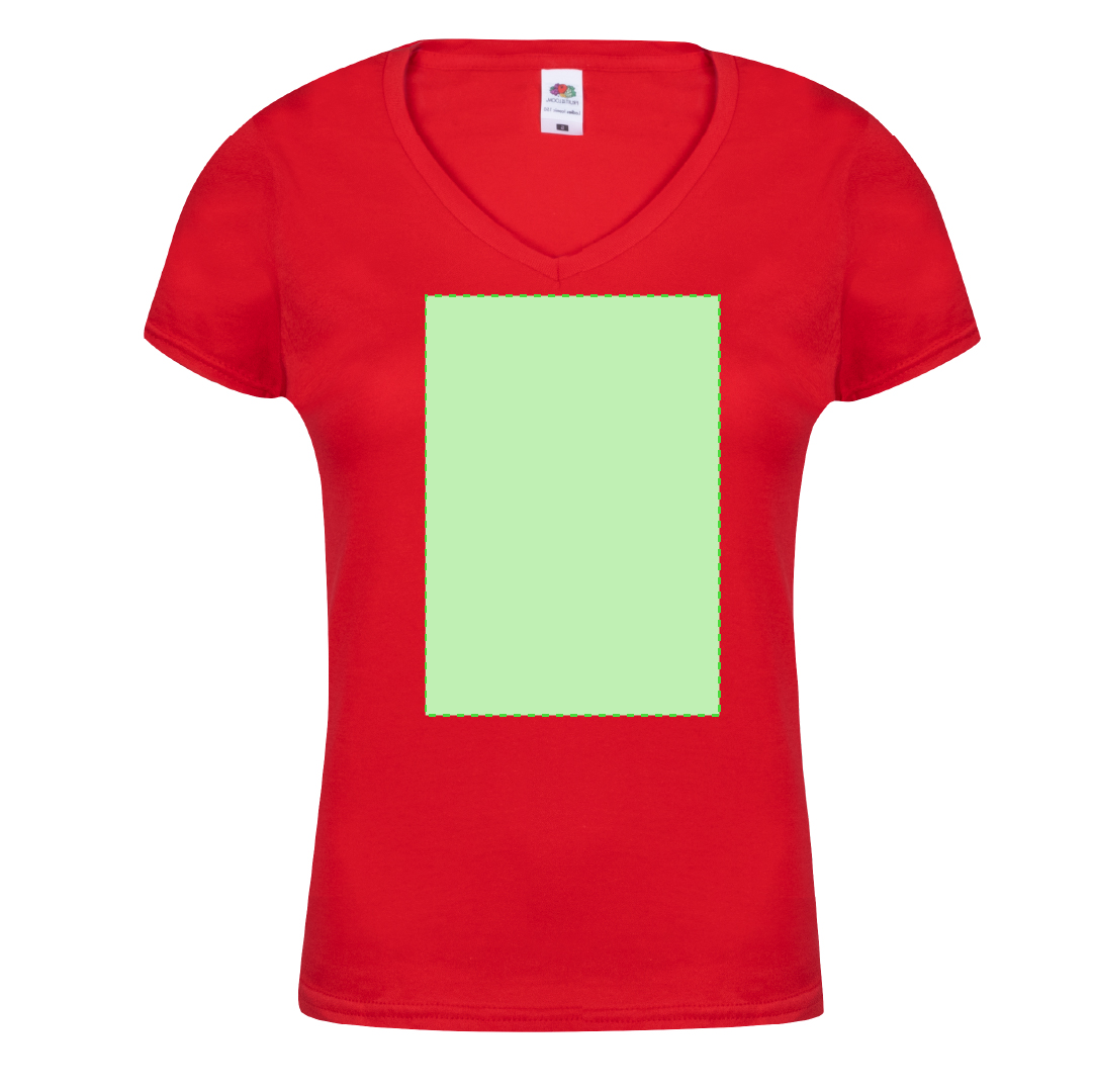 Women Colour T-Shirt Iconic V-Neck