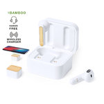 Auriculares Cargador Billins BLANCO