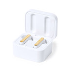 Auriculares Cargador Billins BLANCO