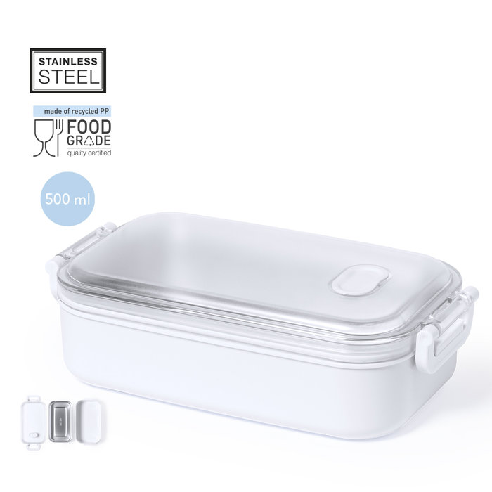 Thermal Lunch Box Veket WHITE
