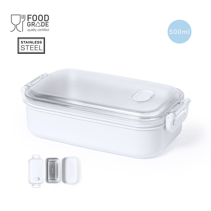 Thermal Lunch Box Veket WHITE