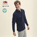Polo Adulto Premium Long Sleeve BLANCO