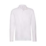 Polo Adulto Premium Long Sleeve BLANCO