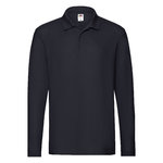 Polo Adulto Premium Long Sleeve BLANCO