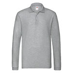Polo Adulto Premium Long Sleeve BLANCO