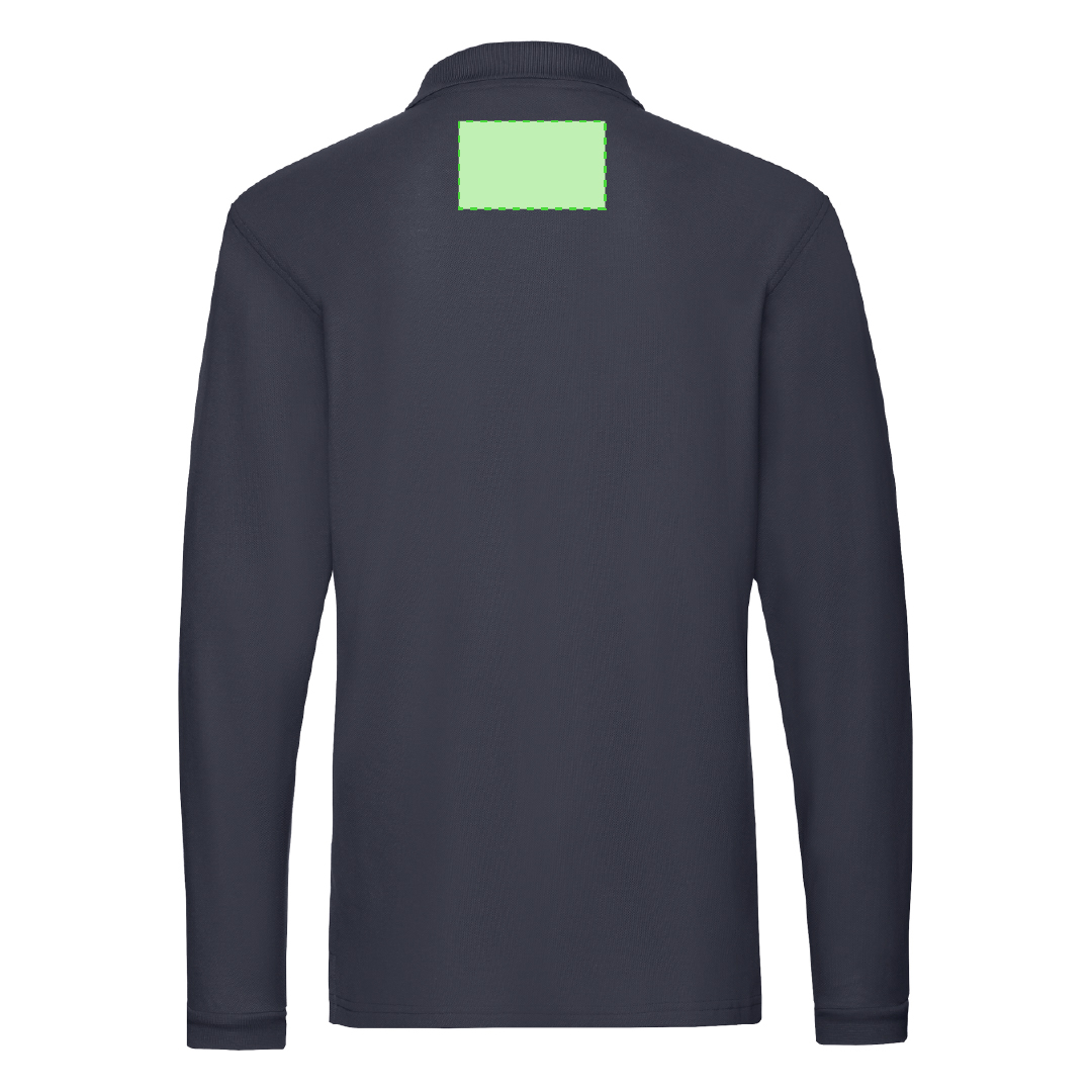 Adult Polo Shirt Premium Long Sleeve