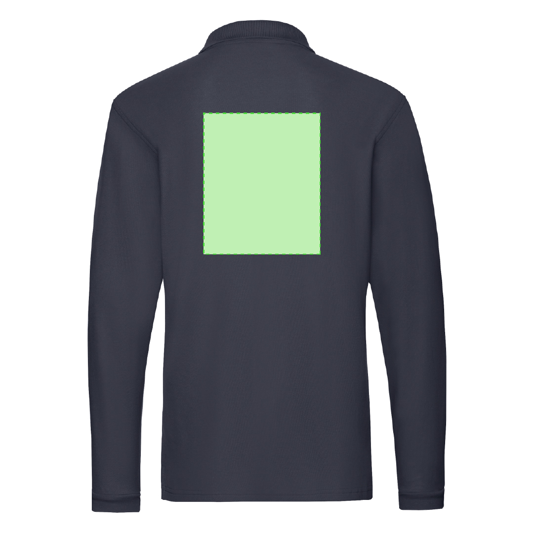 Adult Polo Shirt Premium Long Sleeve
