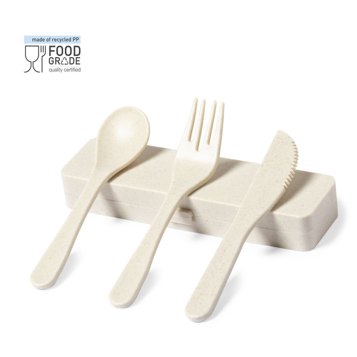 Cutlery Set Dranel NATURAL