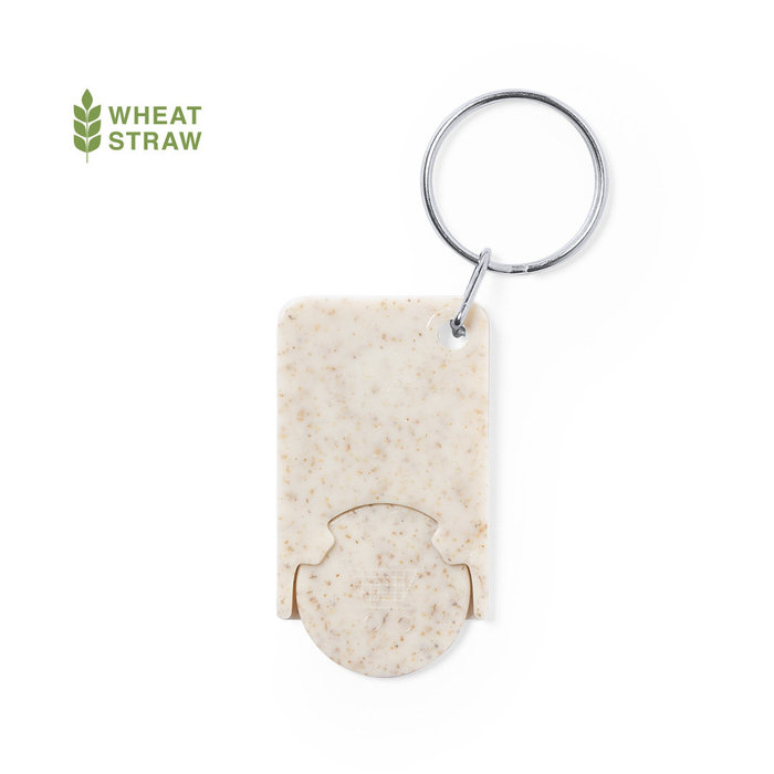 Llavero Moneda Prook NATURAL