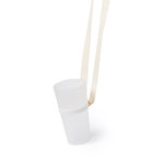 Lanyard Portavasos Felin NATURAL