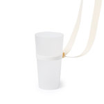 Lanyard Portavasos Felin NATURAL