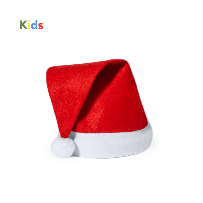Kids Christmas Hat Flip RED