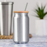 Vaso Audrey PLATEADO