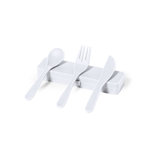 Set Cubiertos Florax BLANCO