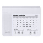 Mousepad Calendar Rendux WHITE