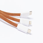 Cable Cargador Sherat RCS MARRON