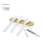 Set Cubiertos Milner BLANCO